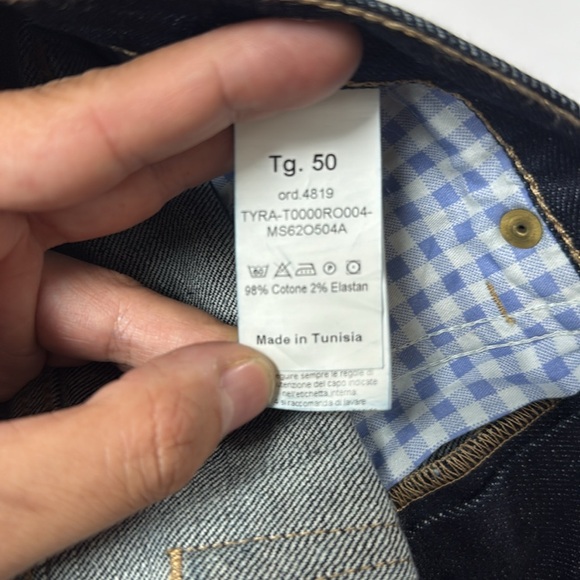 Moschino blue jeans size 50 us 34 - Picture 5 of 5